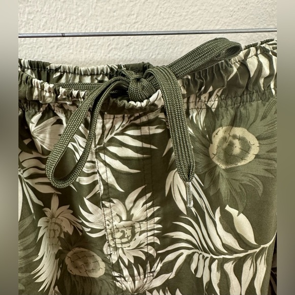 Men's 2XL Island Passport Board Shorts Swim Trunks Hawaiian Drawstring Pockets - Picture 3 of 10